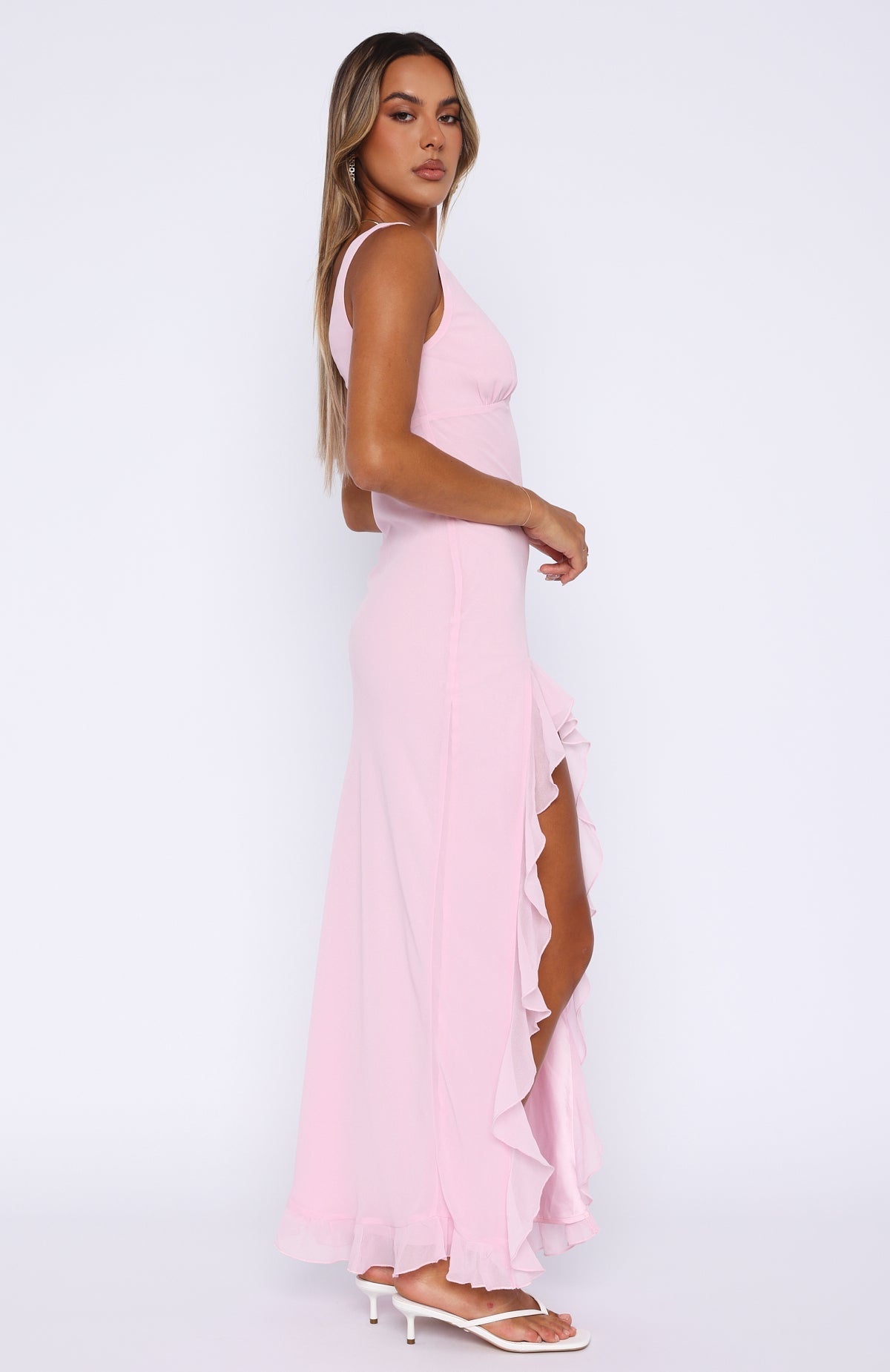Nell | Ruffle Maxi Dress