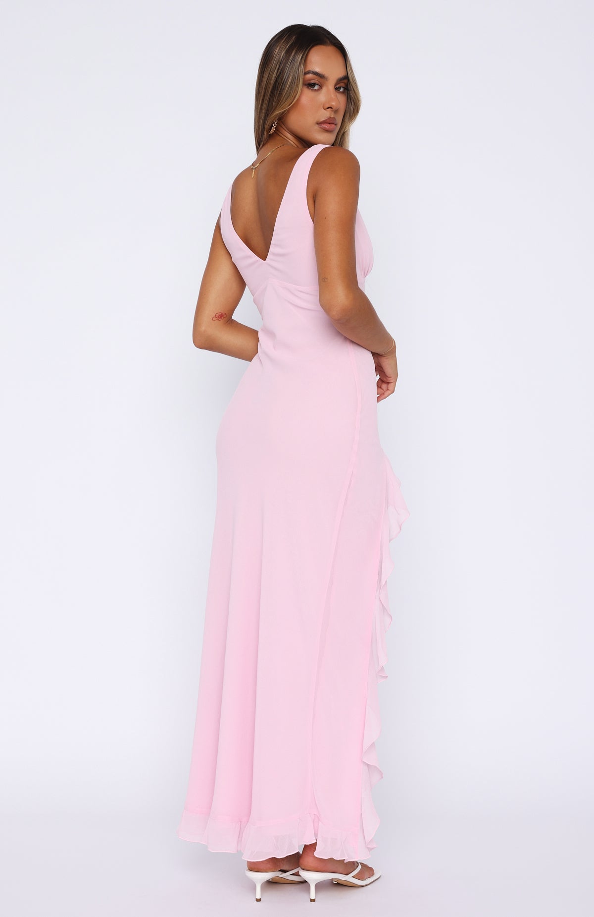 Nell | Ruffle Maxi Dress