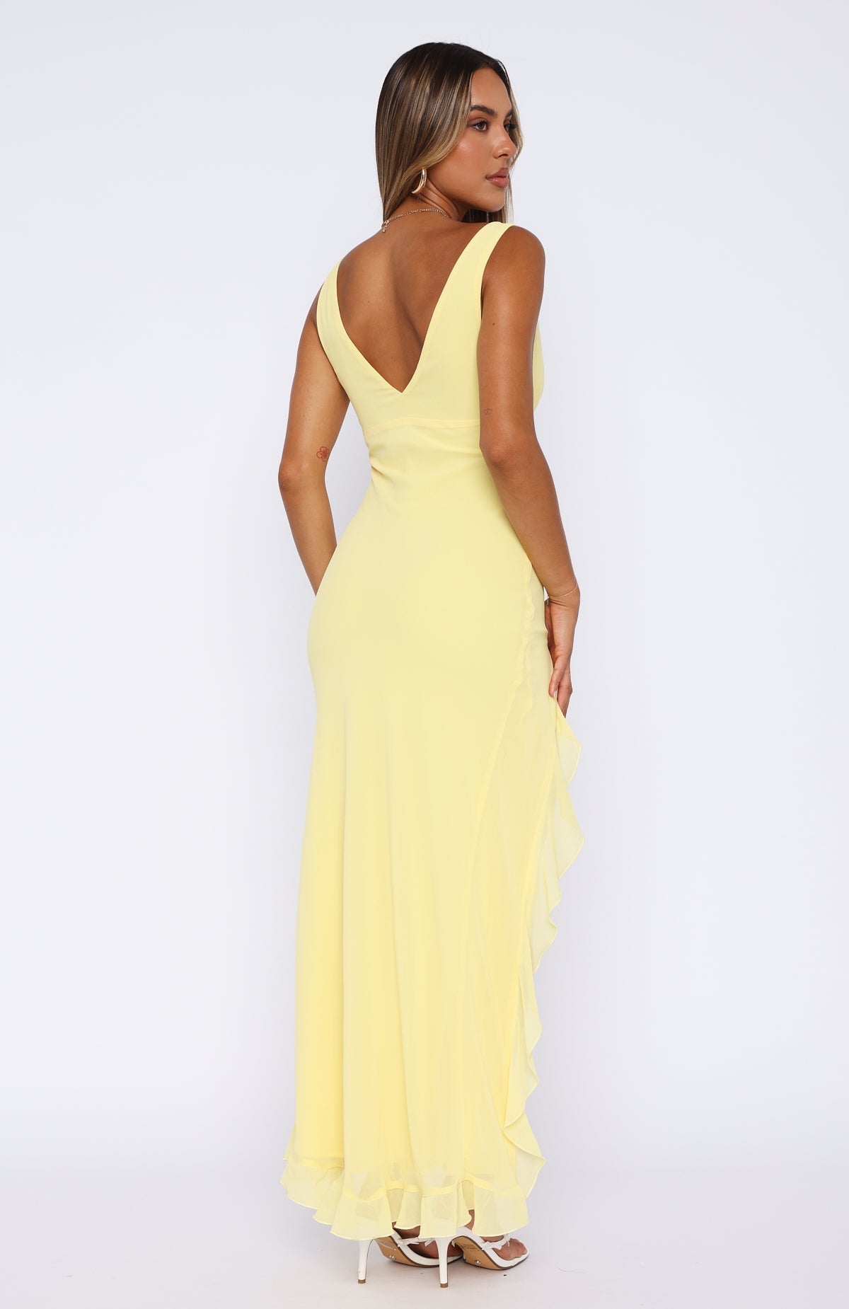 Nell | Ruffle Maxi Dress