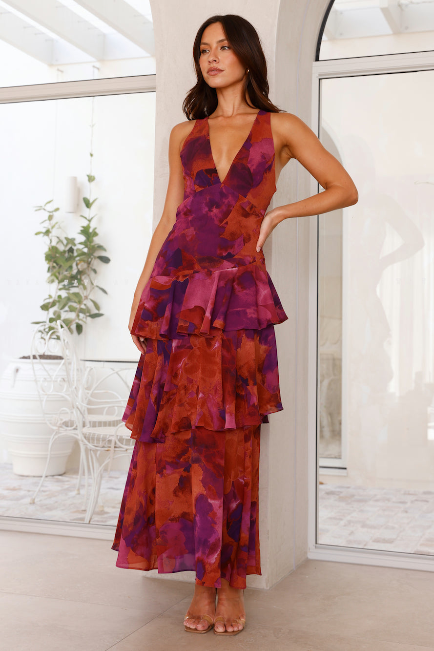 Sadie | Multicolor Maxi Dress
