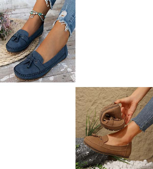 Nora – Soft Suede Comfort Loafers