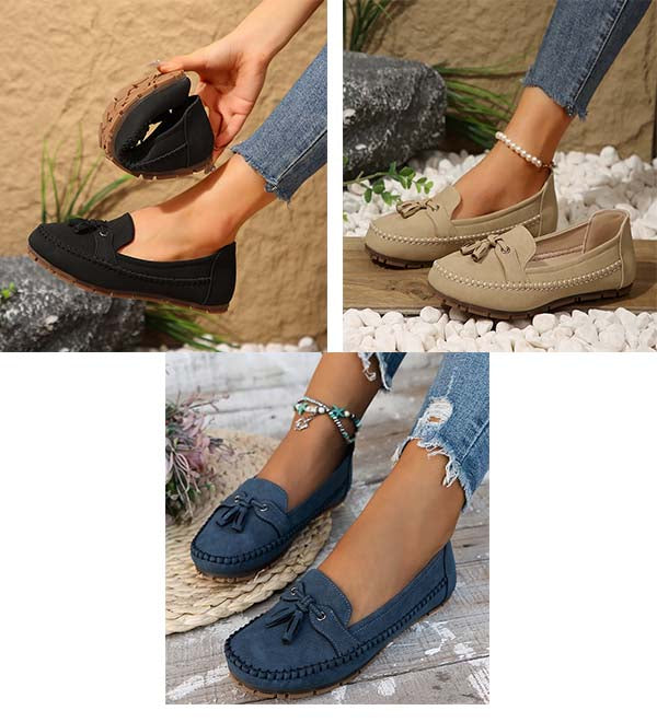 Nora – Soft Suede Comfort Loafers
