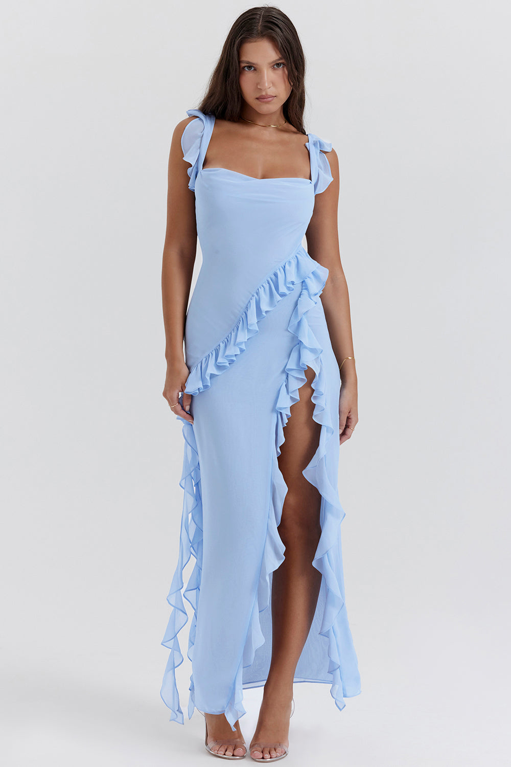 Ayla | Ruffle Maxi Dress