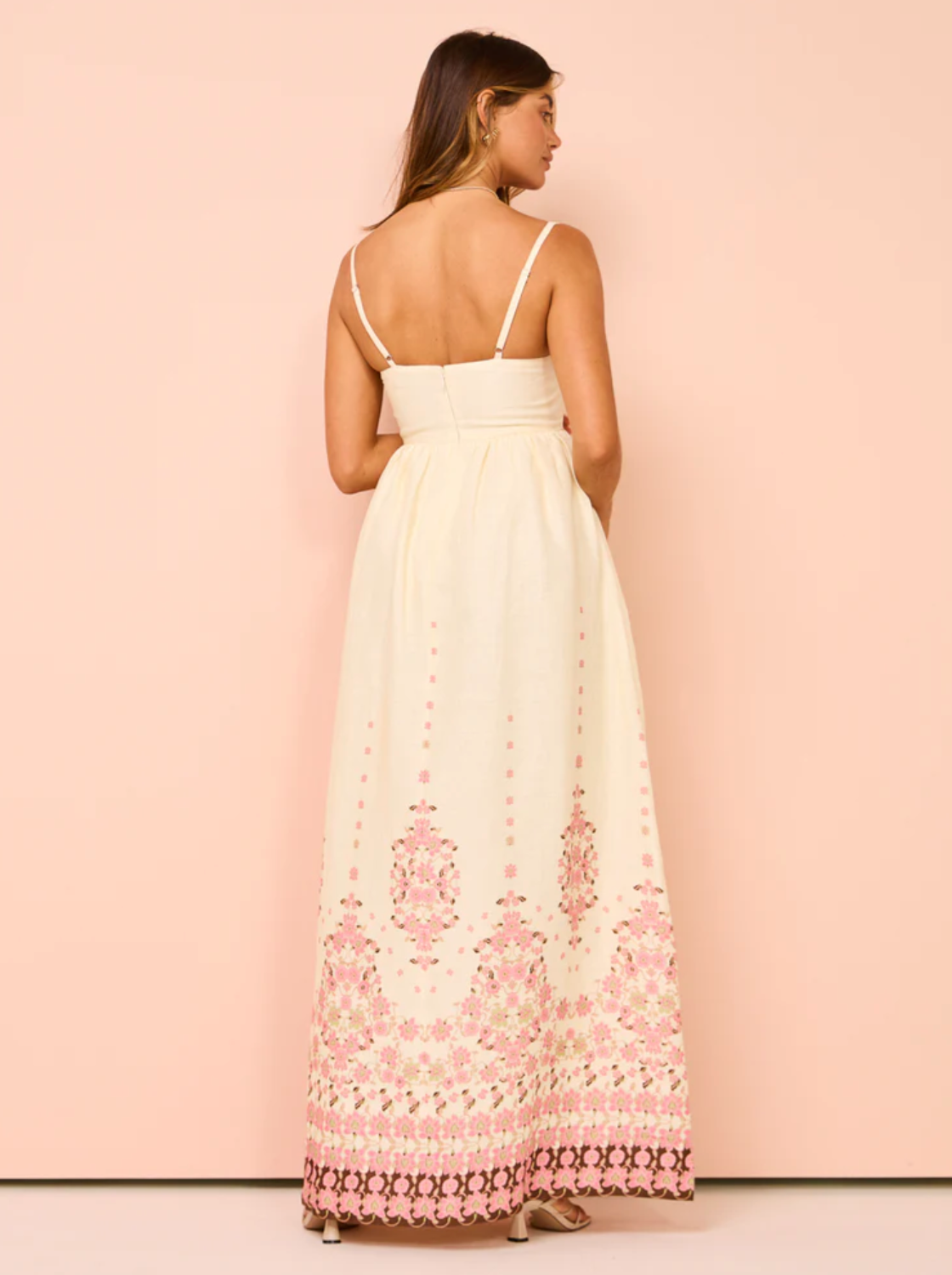Marigold | Floral Maxi Dress