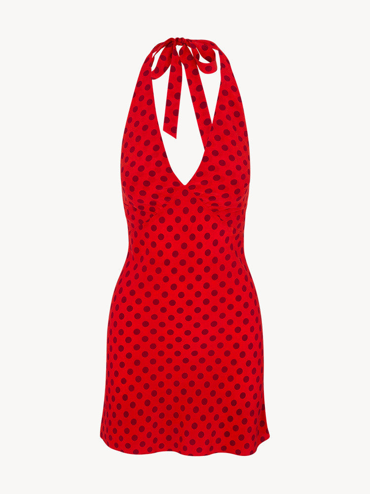 Opal | Polka Mini Dress