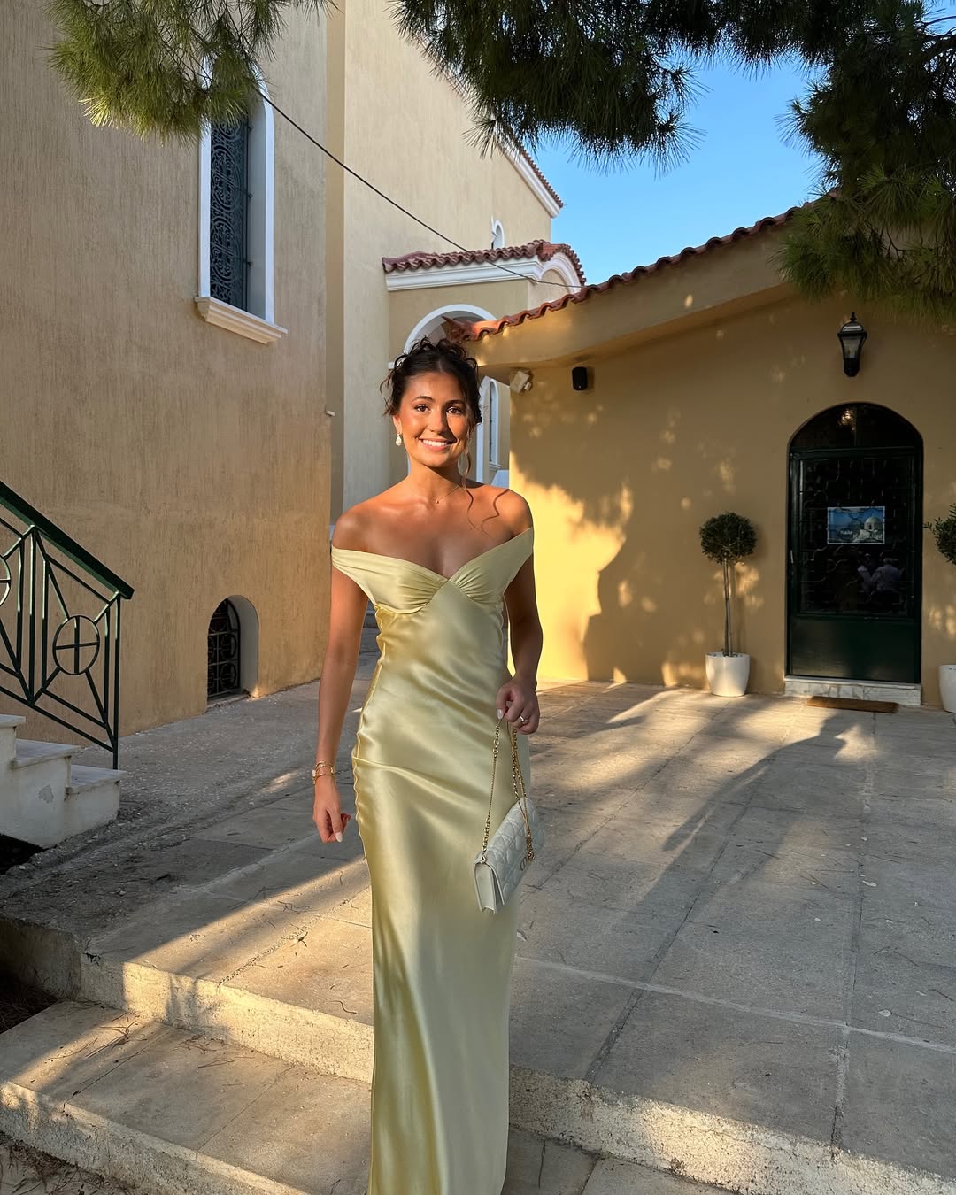 Ilona | Satin Backless Maxi Dress