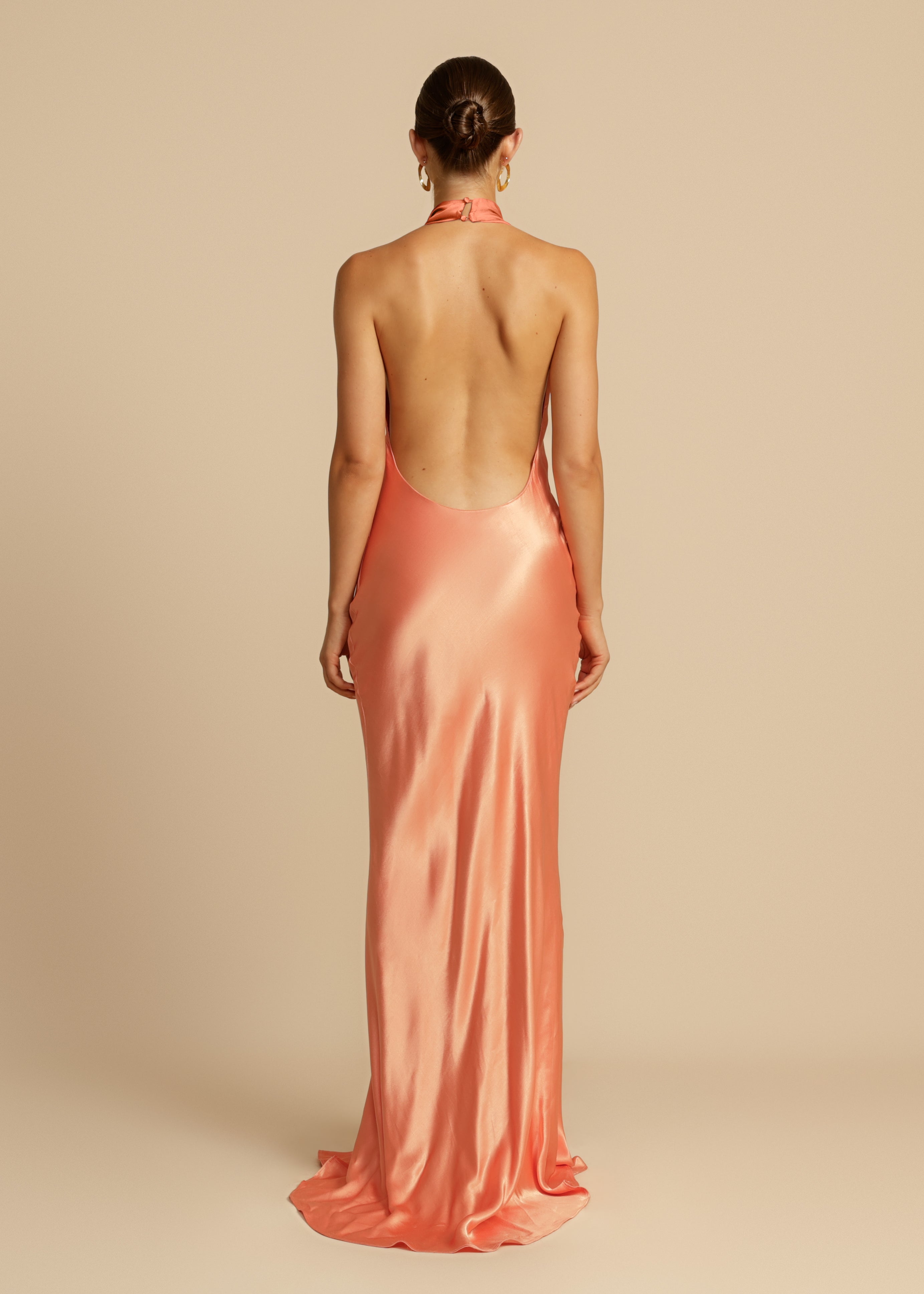 Amara | Satin Maxi Dress
