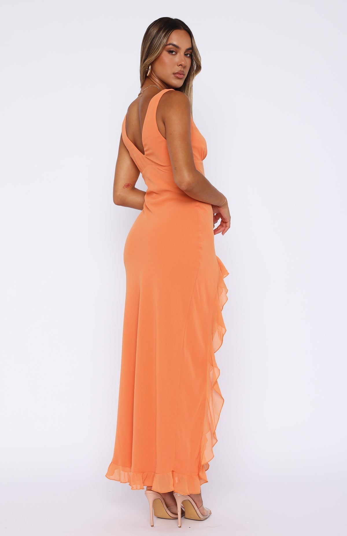 Nell | Ruffle Maxi Dress