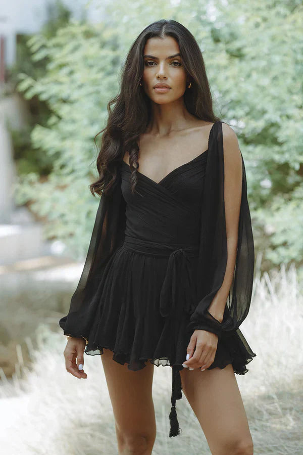 Noelle | Ruffle Mini Dress