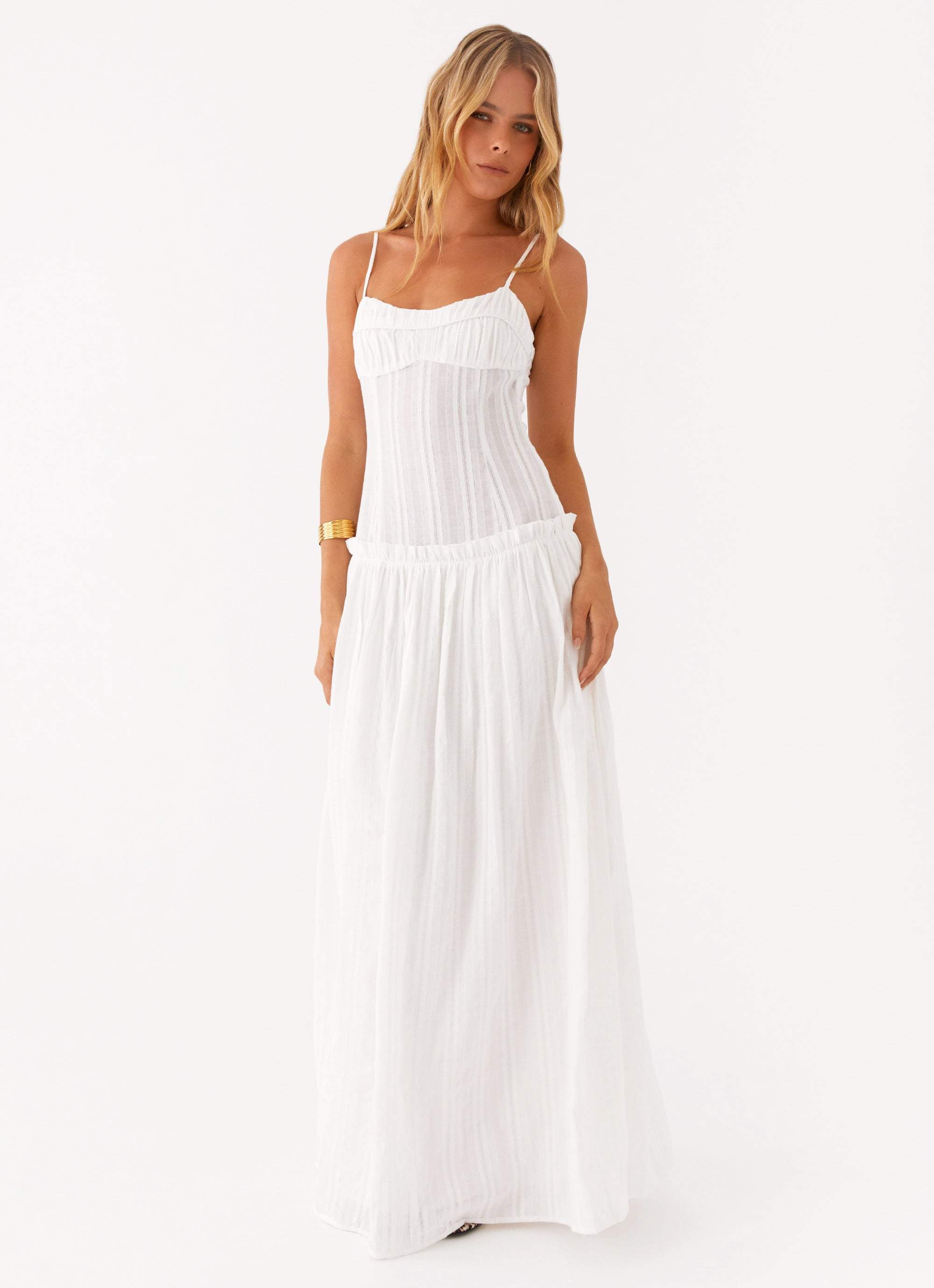 Lucy | Mesh Maxi Dress