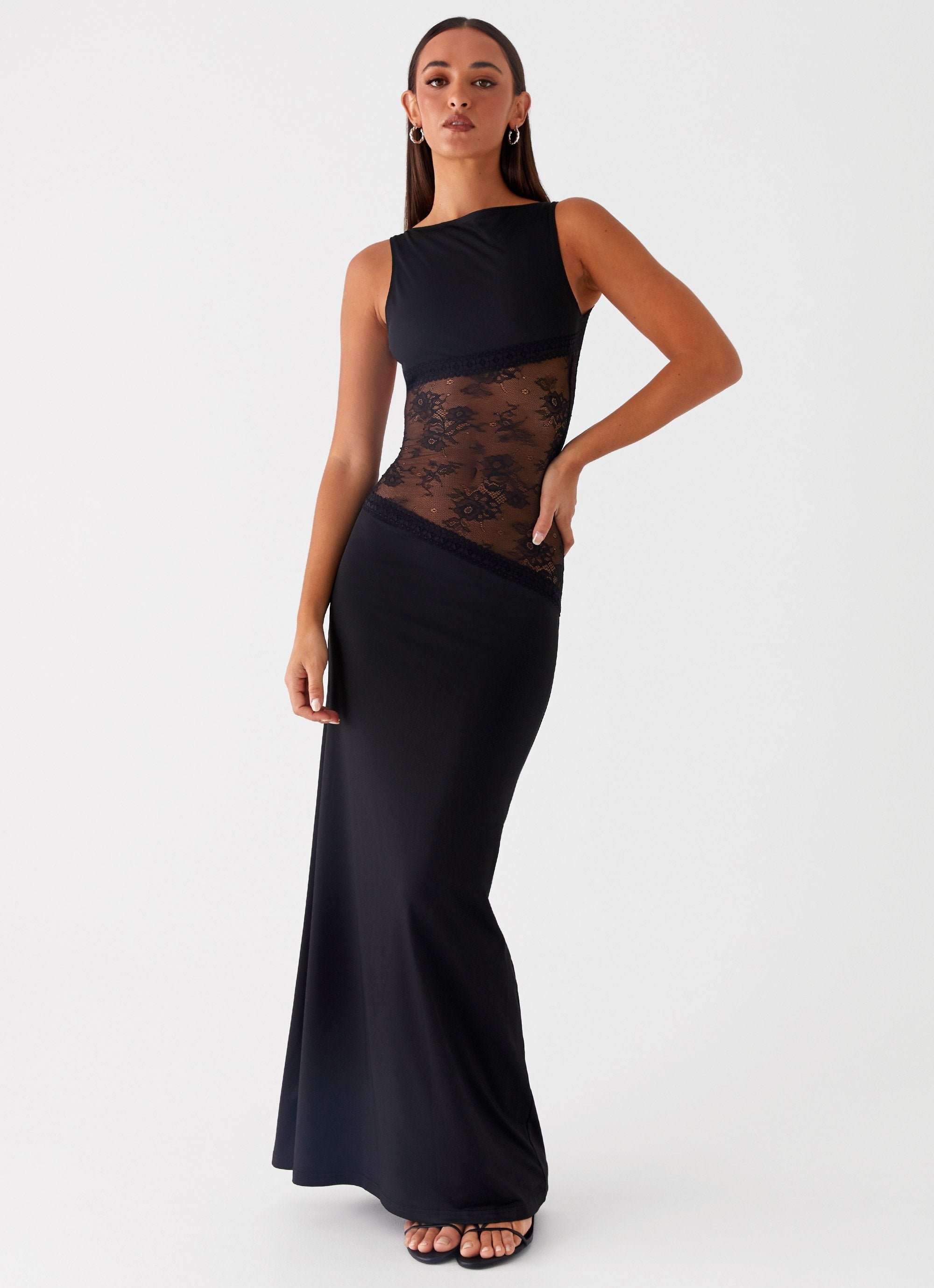Nolia | Sheer Maxi Dress