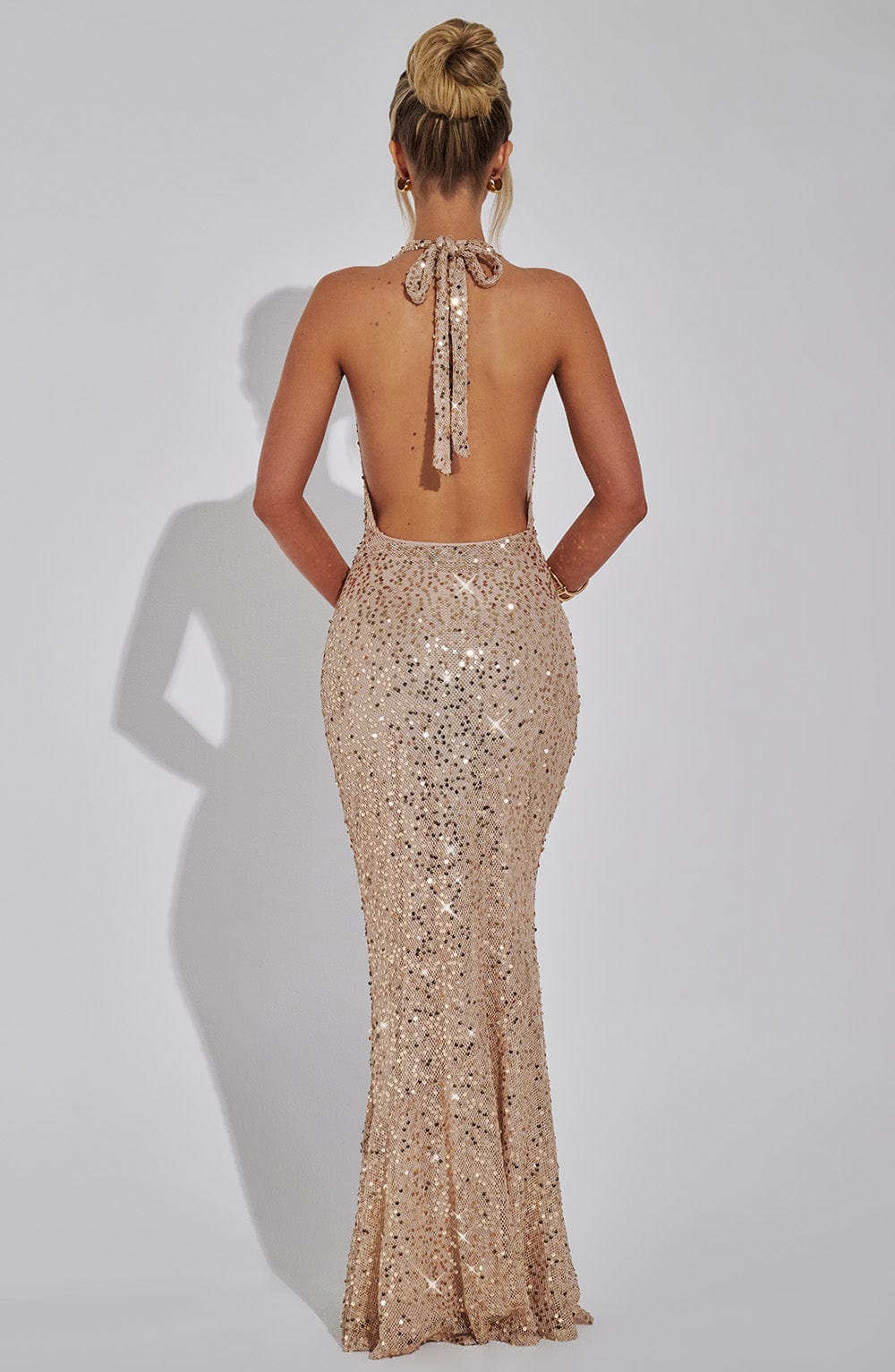 Ruby | Glitter Maxi Dress