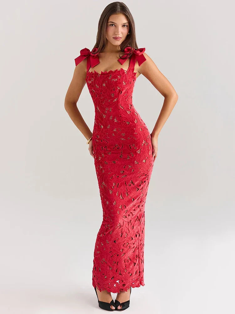 Milena | Floral Maxi Dress