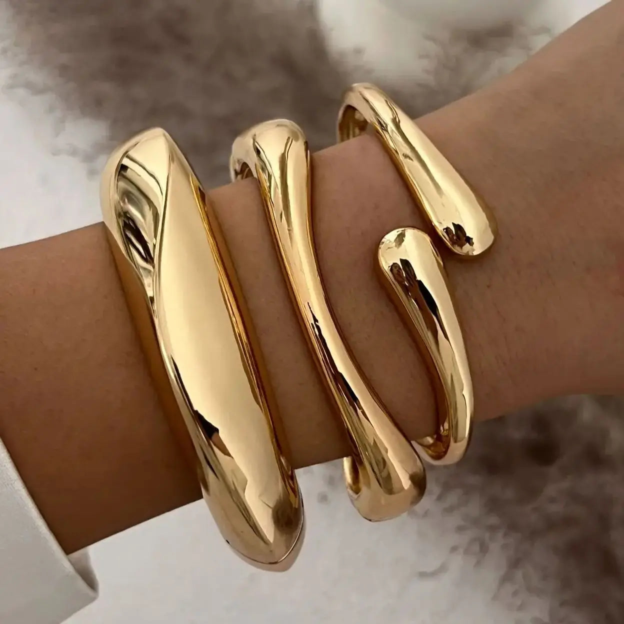 3 Styles Vintage Gold Silver Arm Bracelet