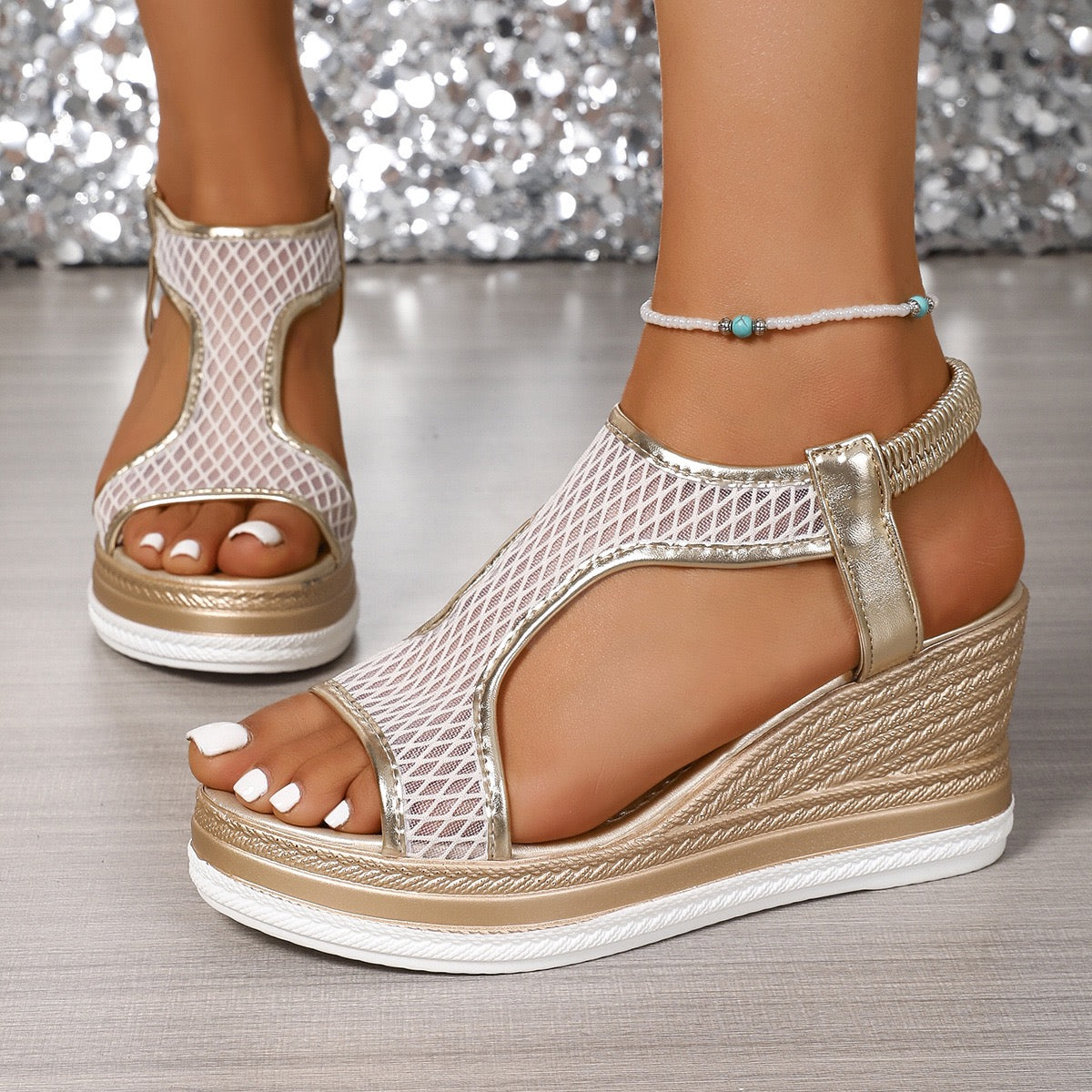 Émiline | Orthopedic Wedge Heel Sandal