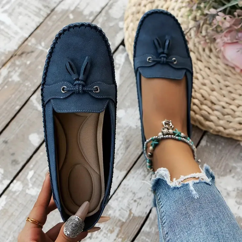Nora – Soft Suede Comfort Loafers