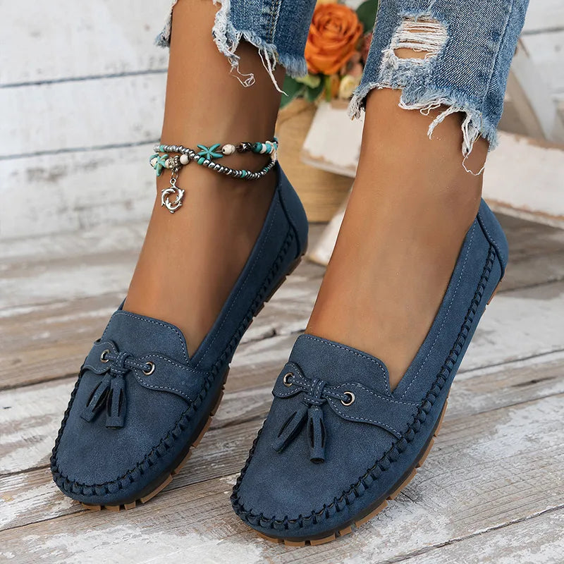 Nora – Soft Suede Comfort Loafers