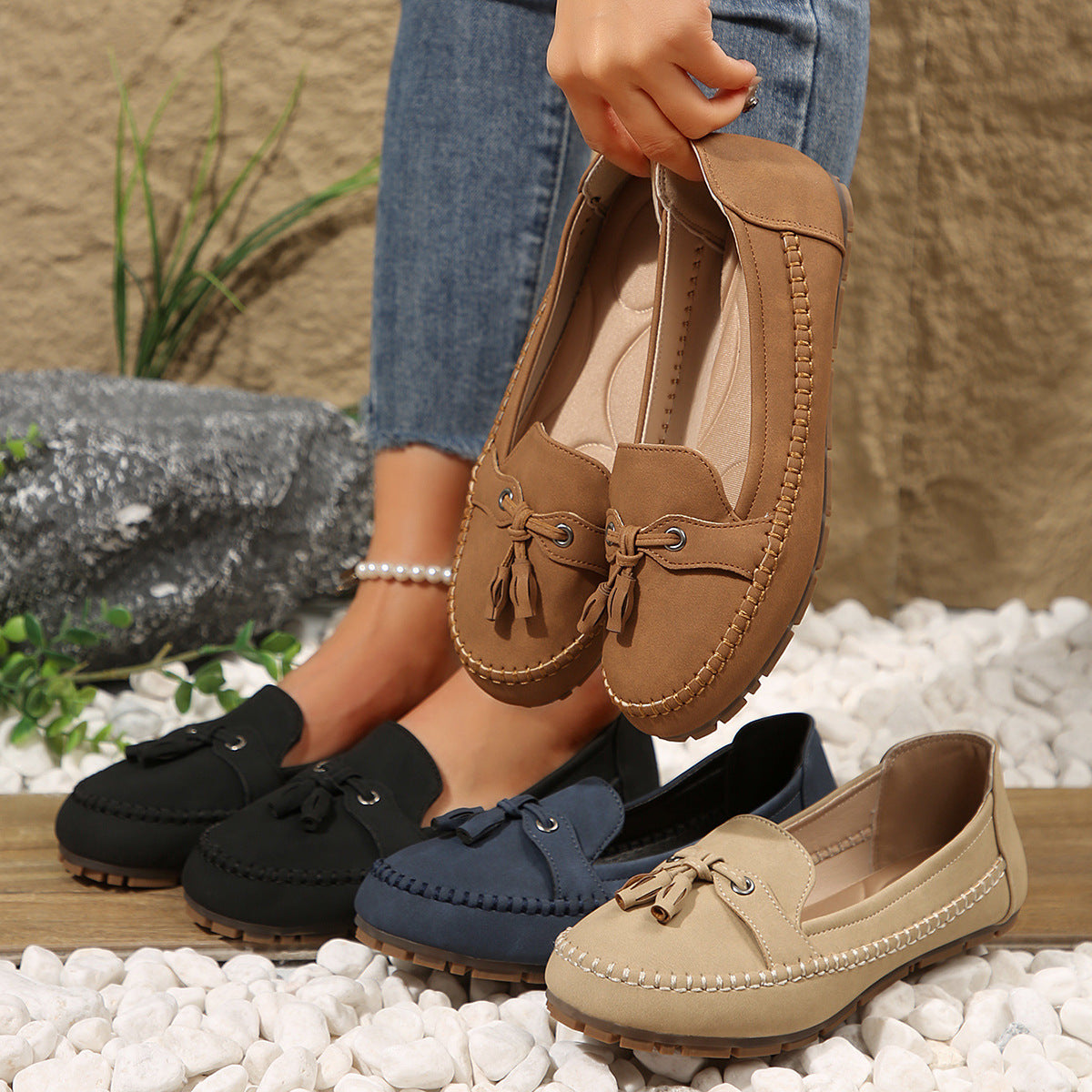 Nora – Soft Suede Comfort Loafers