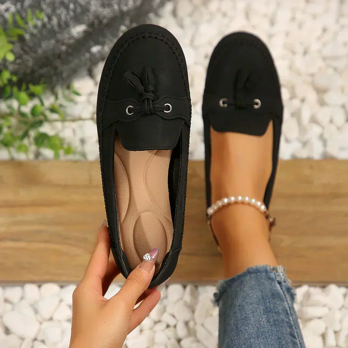 Nora – Soft Suede Comfort Loafers