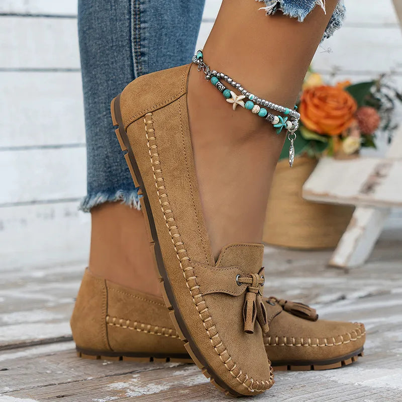Nora – Soft Suede Comfort Loafers
