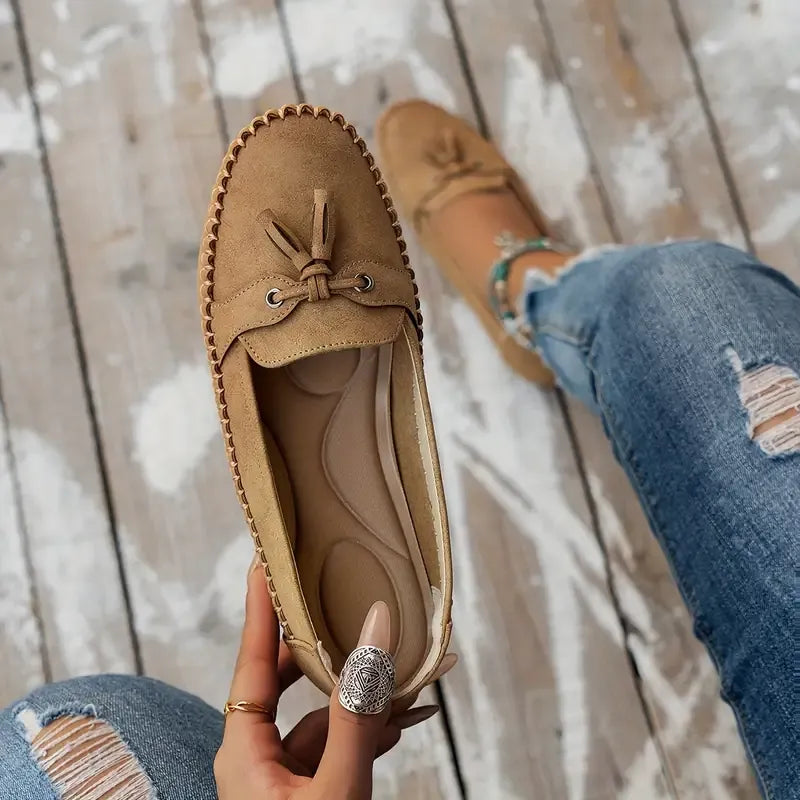 Nora – Soft Suede Comfort Loafers