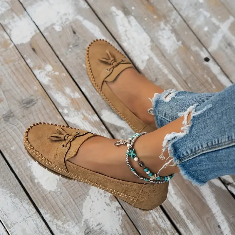 Nora – Soft Suede Comfort Loafers