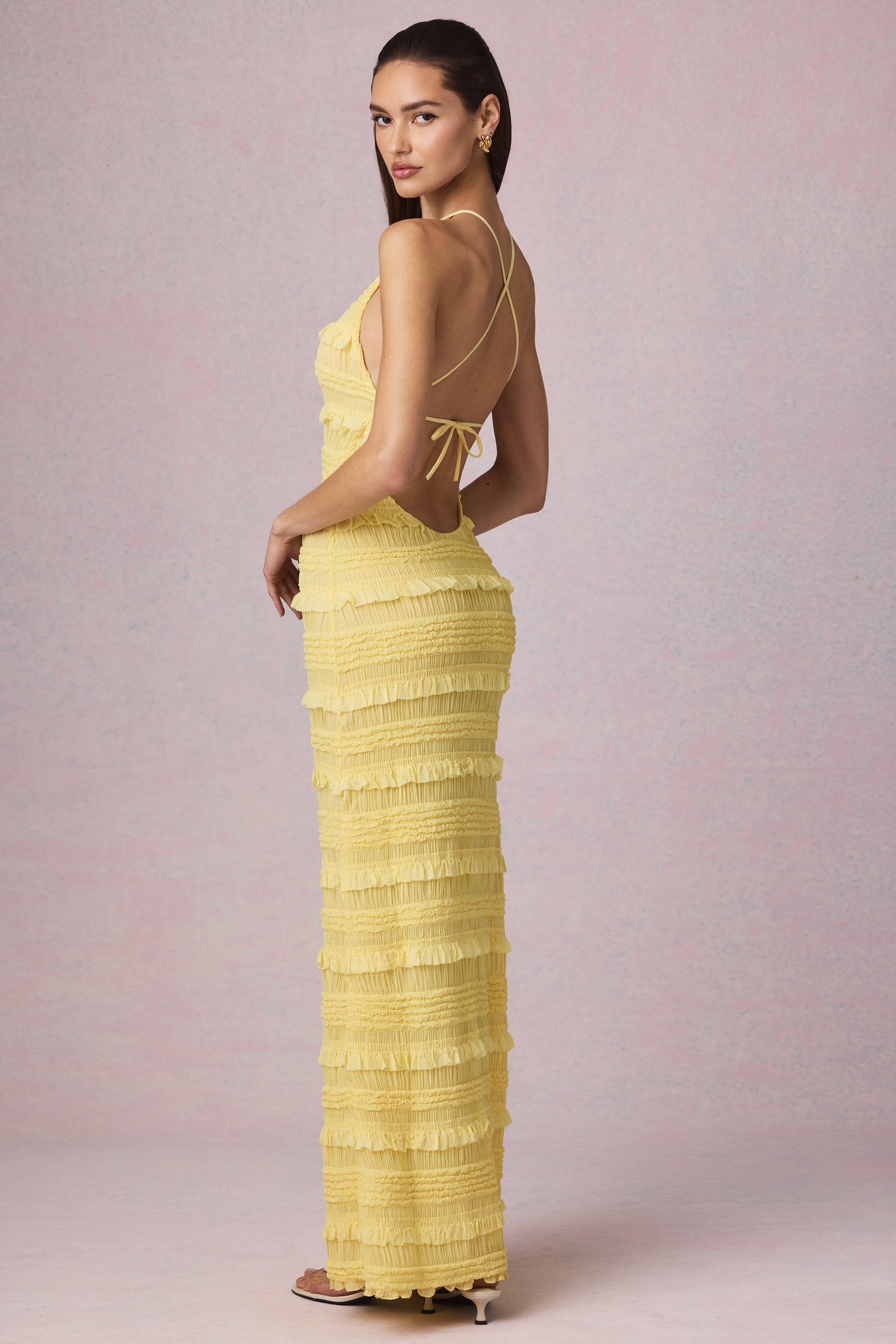 Maisie | Ruffle Maxi Dress
