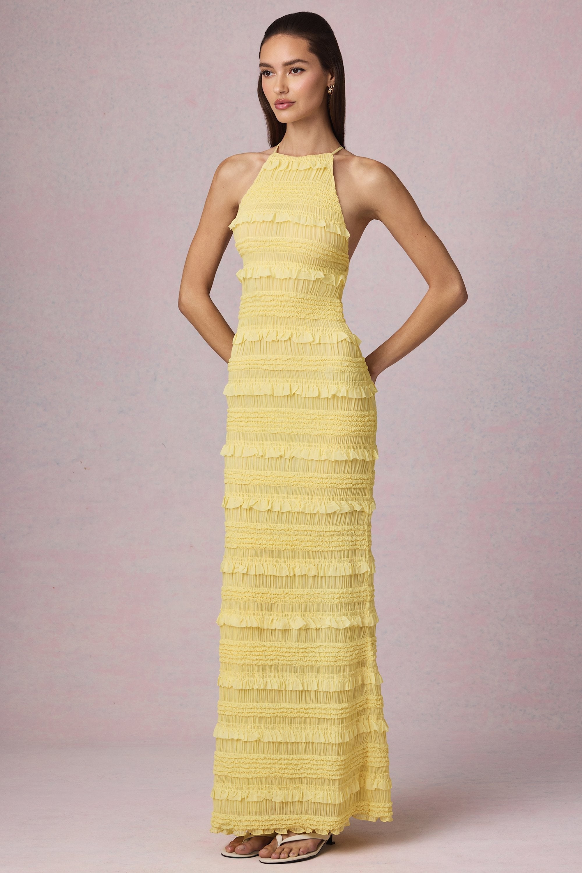 Maisie | Ruffle Maxi Dress