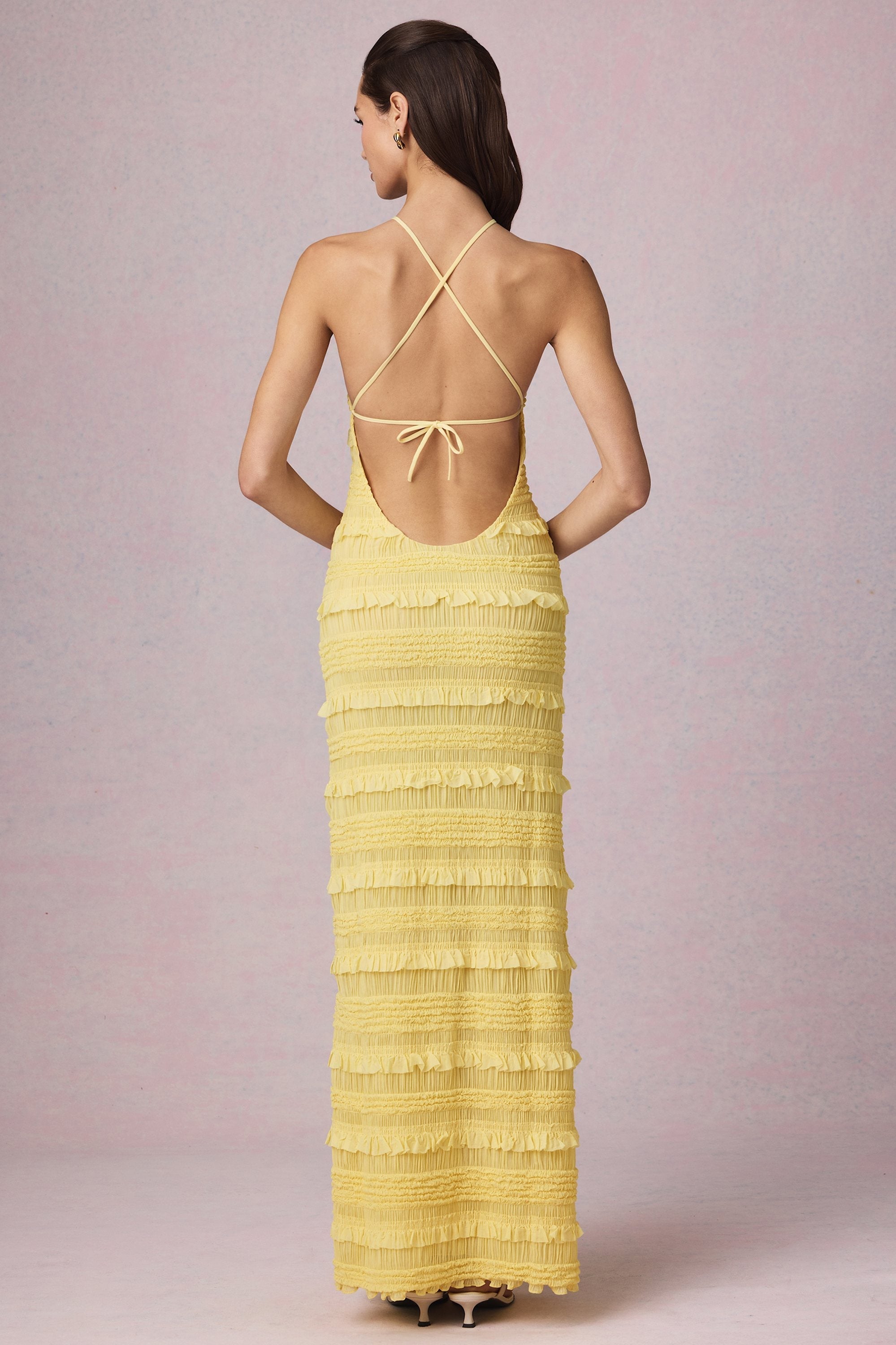Maisie | Ruffle Maxi Dress