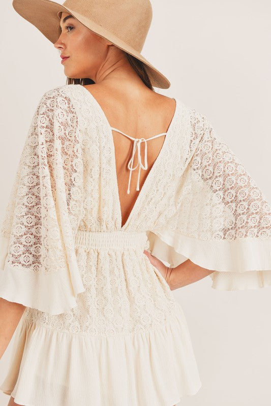 Katie | Lace Mini Dress