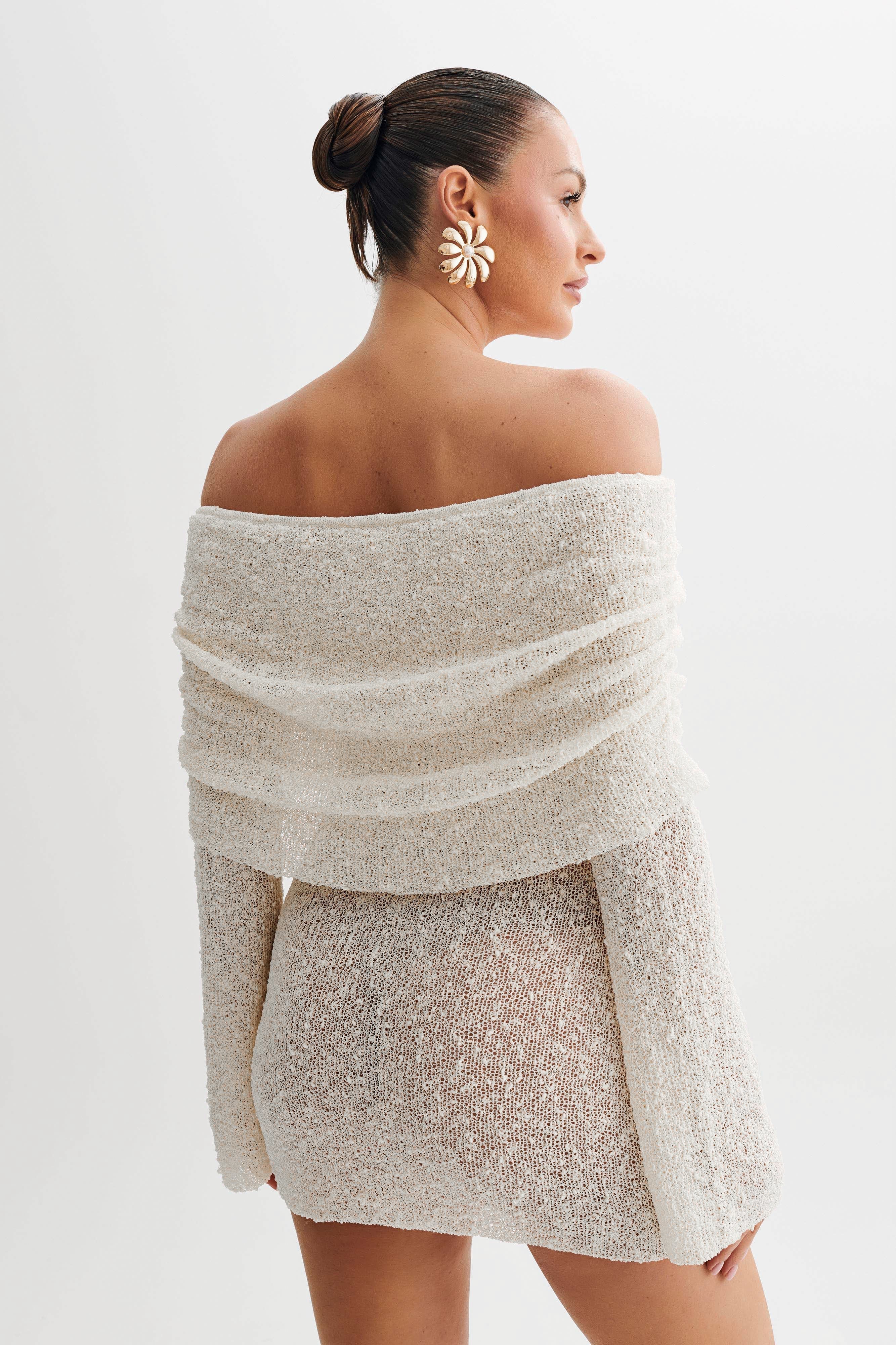 Marie | Off Shoulder Mini Dress