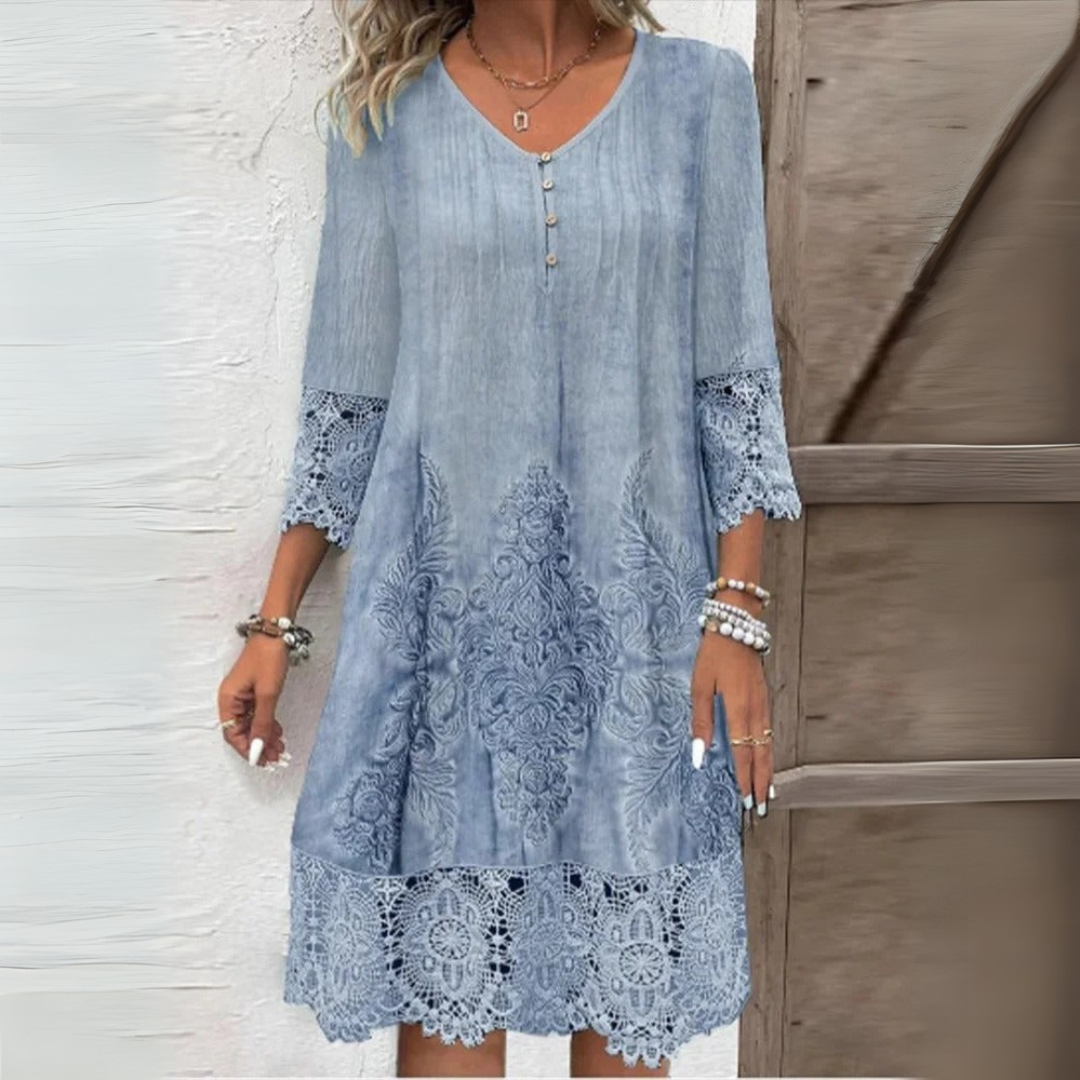 Ursule – Elegant Bohemian Lace Dress