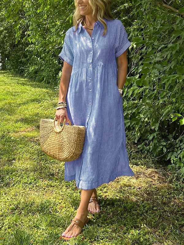 Nina – Breezy Summer Dress with a Beachy Look