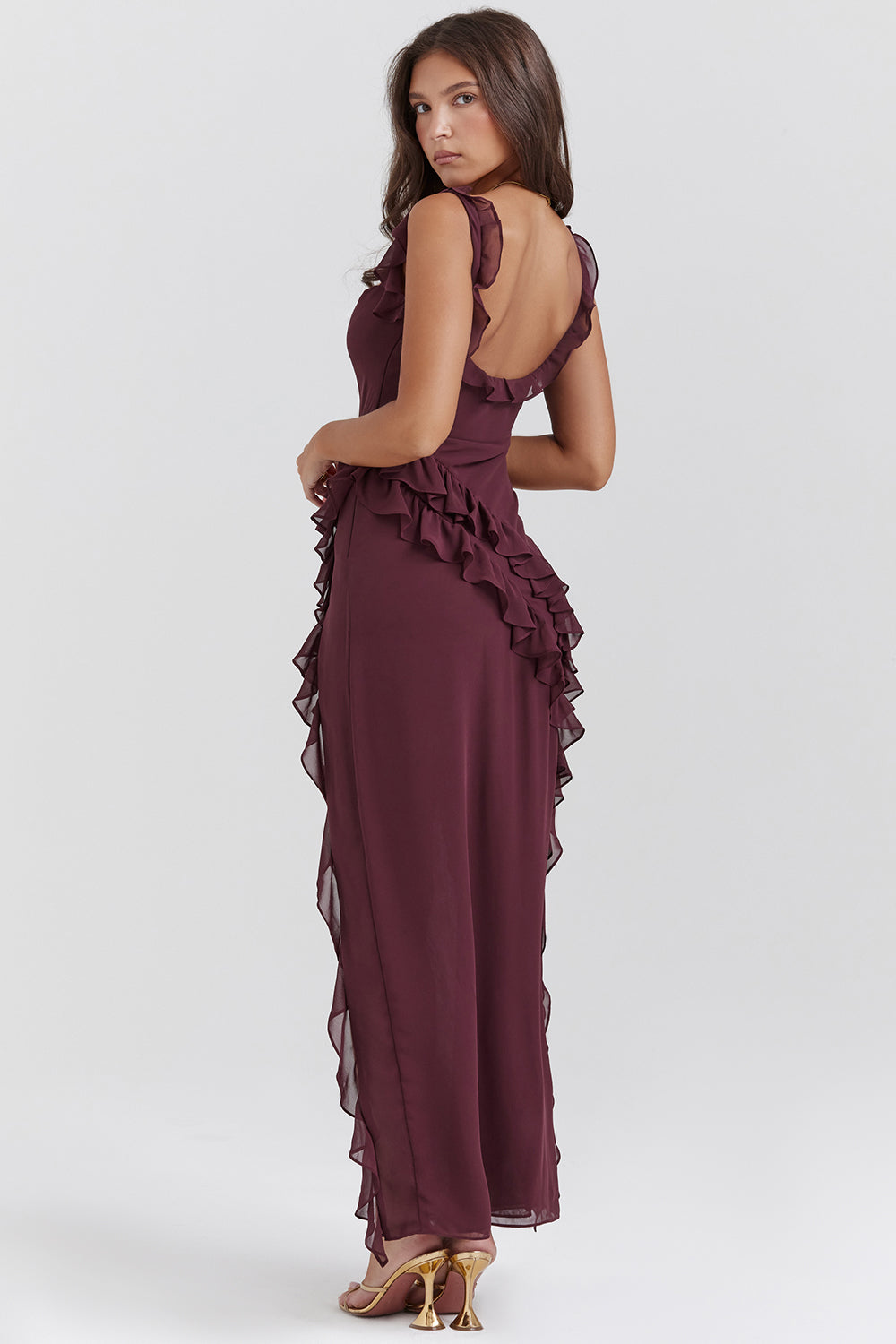 Ayla | Ruffle Maxi Dress