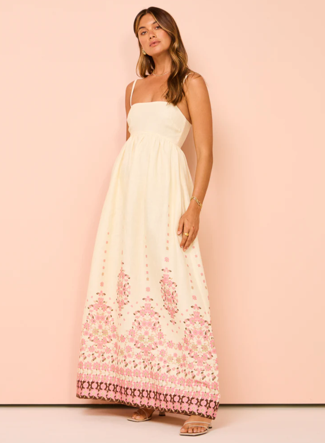 Marigold | Floral Maxi Dress
