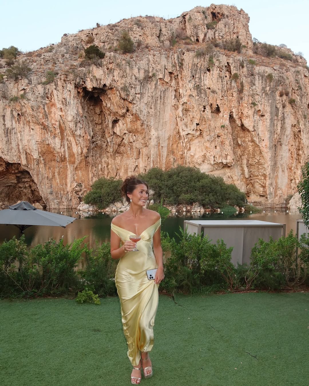 Ilona | Satin Backless Maxi Dress