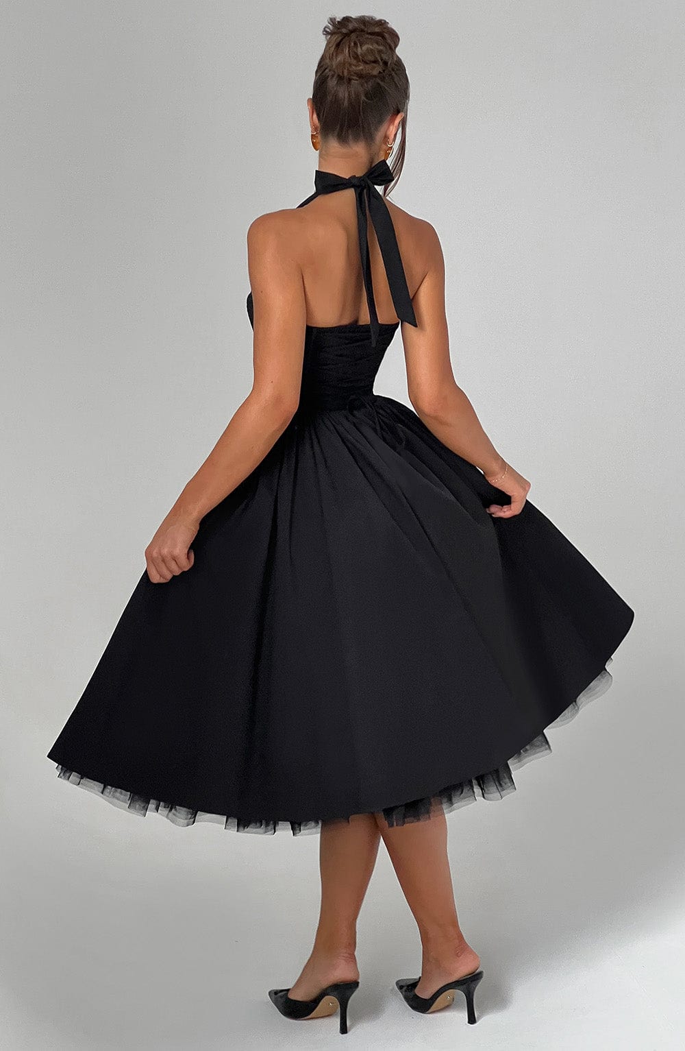 Alba | Elegant Midi Dress