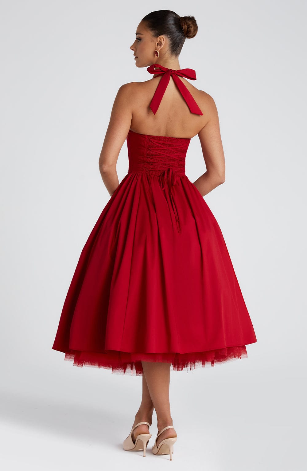 Alba | Elegant Midi Dress
