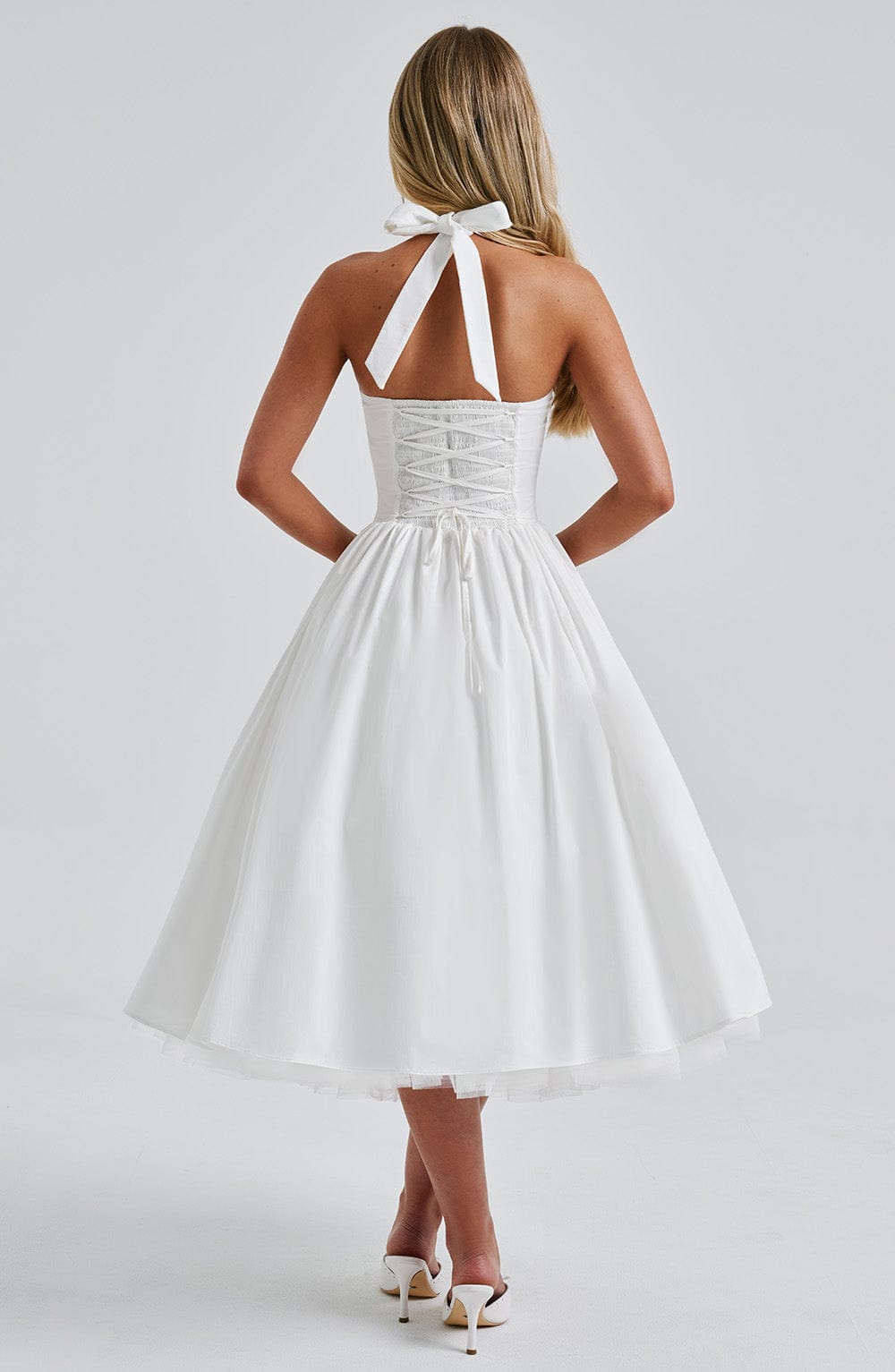 Alba | Elegant Midi Dress