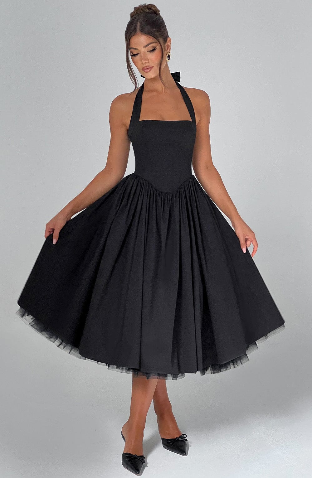 Alba | Elegant Midi Dress