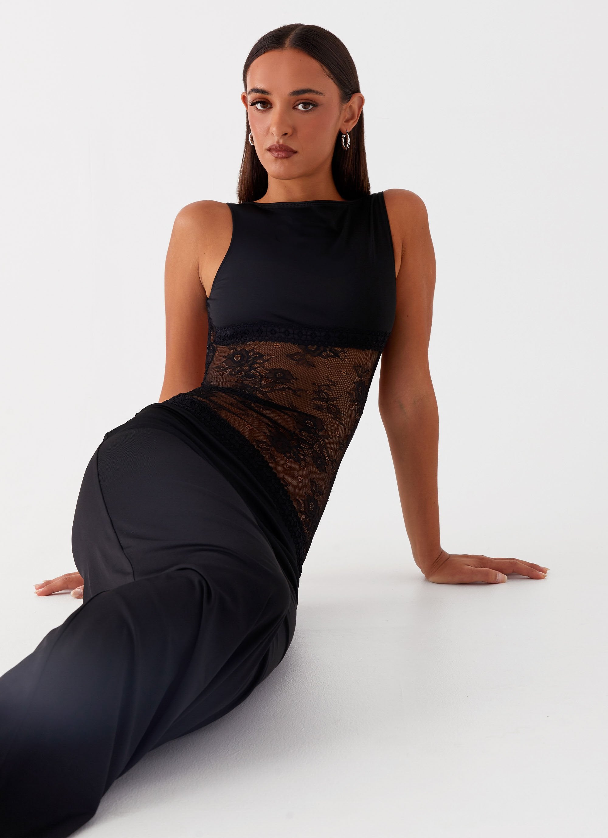Nolia | Sheer Maxi Dress