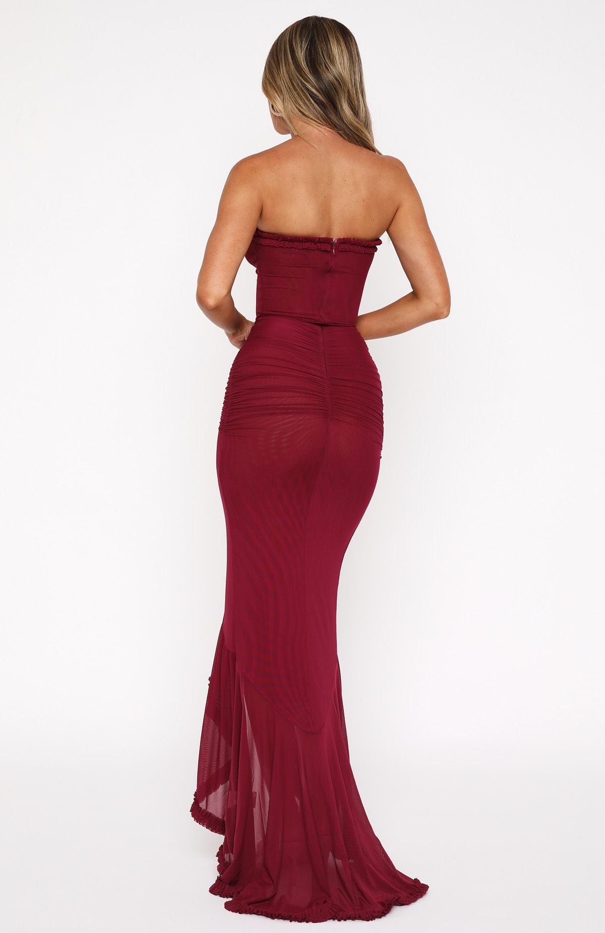 Junie | Ruffle Maxi Dress