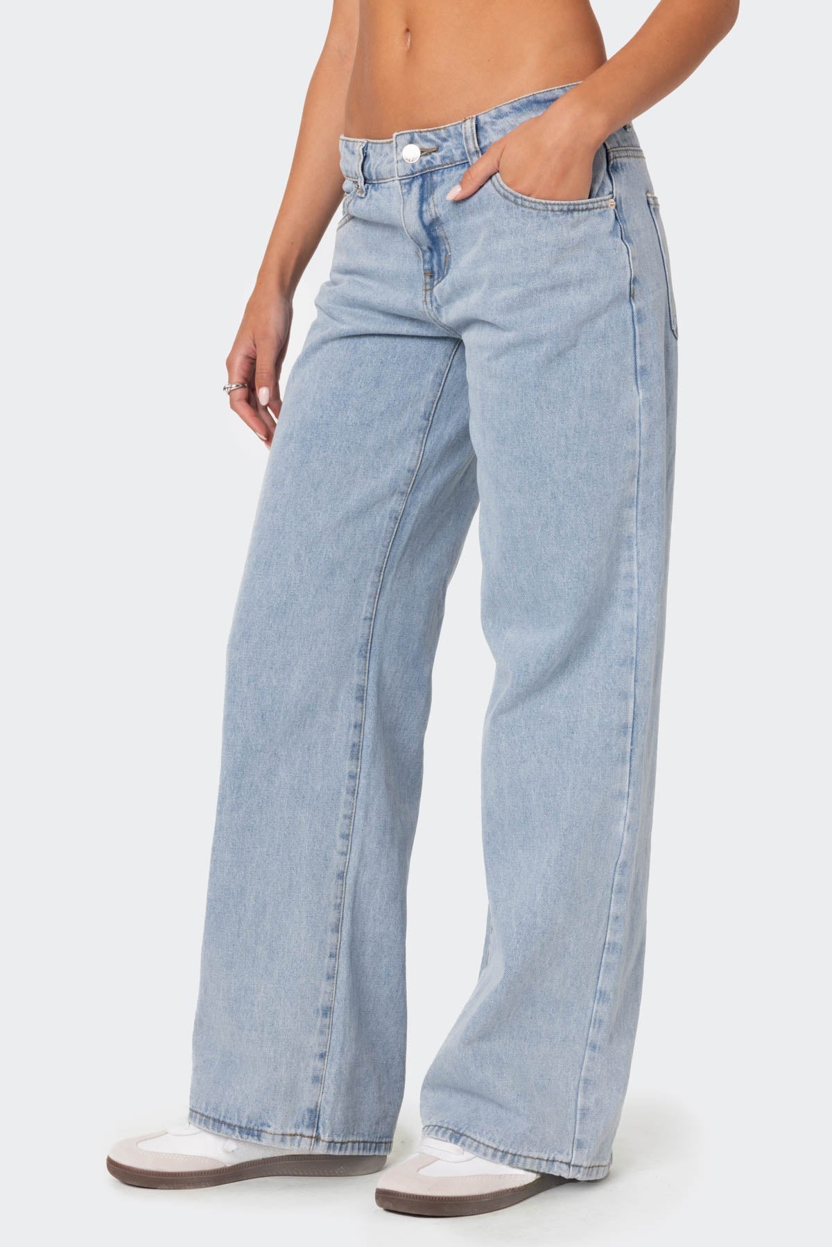 Zayla | Washed Low Rise Jeans