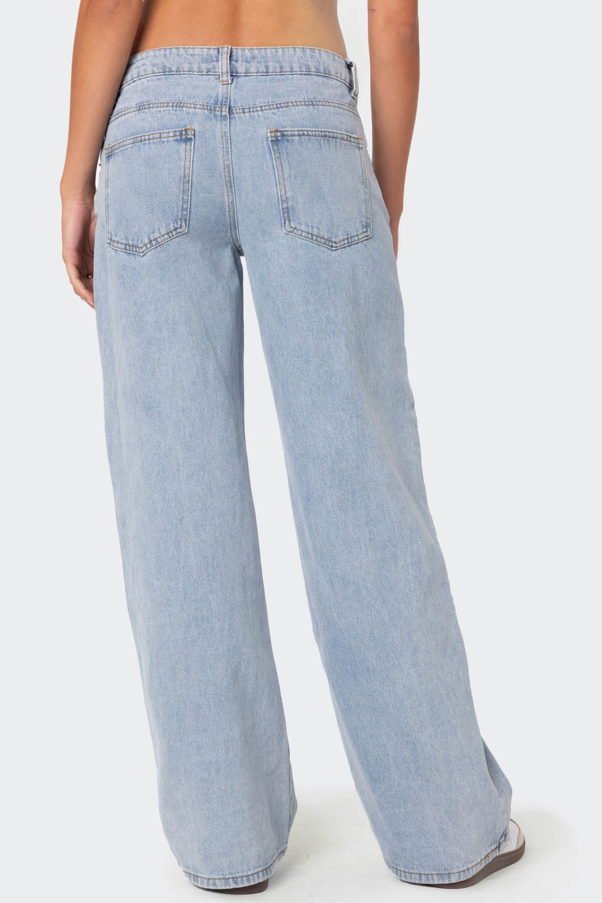 Zayla | Washed Low Rise Jeans