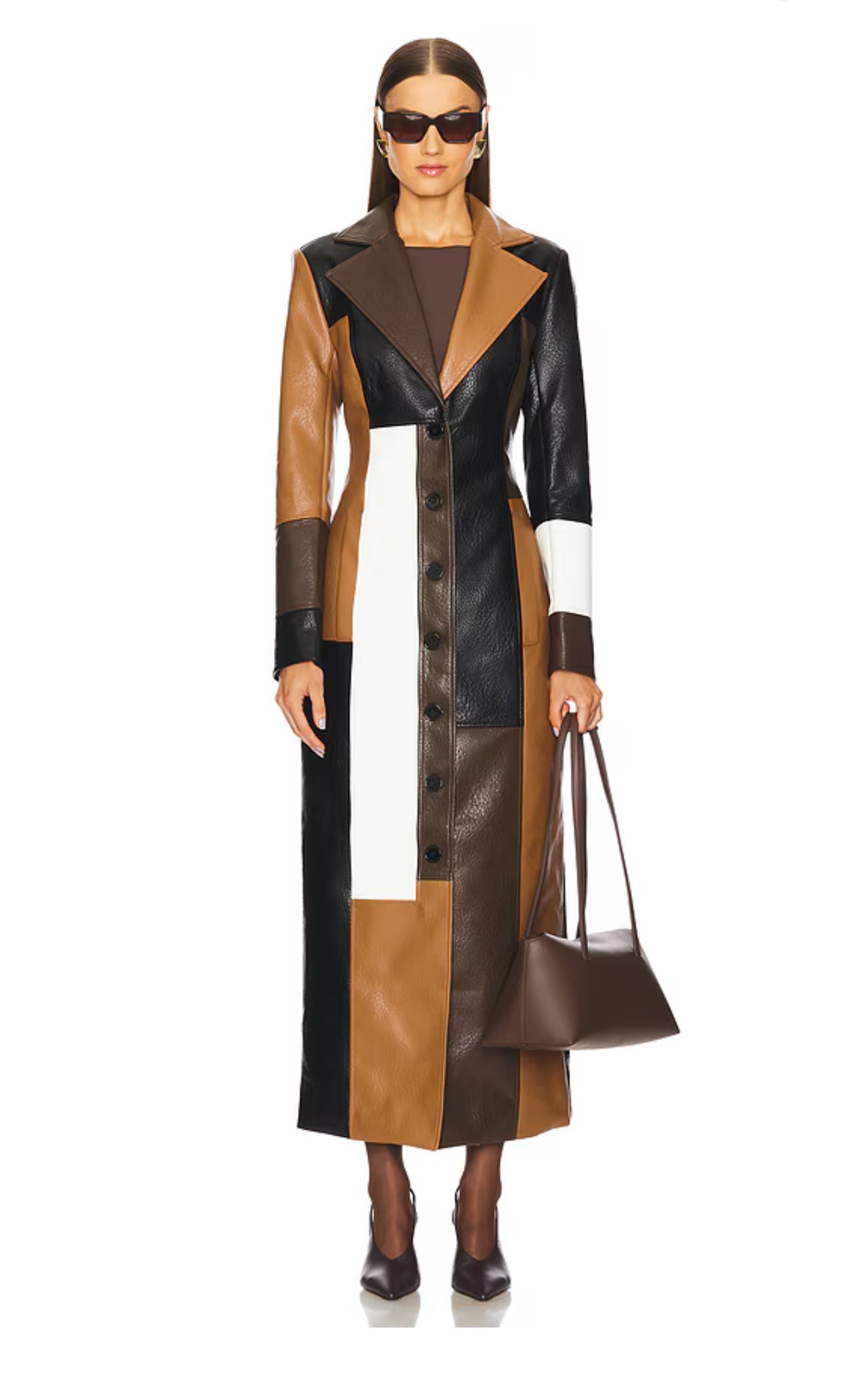 Rosaline | Mosaic Trench Coat