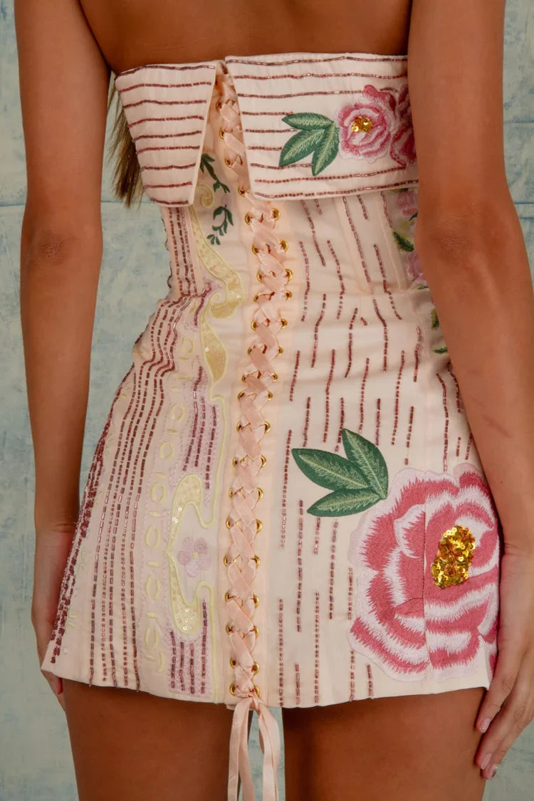 Isolde | Floral Mini Dress