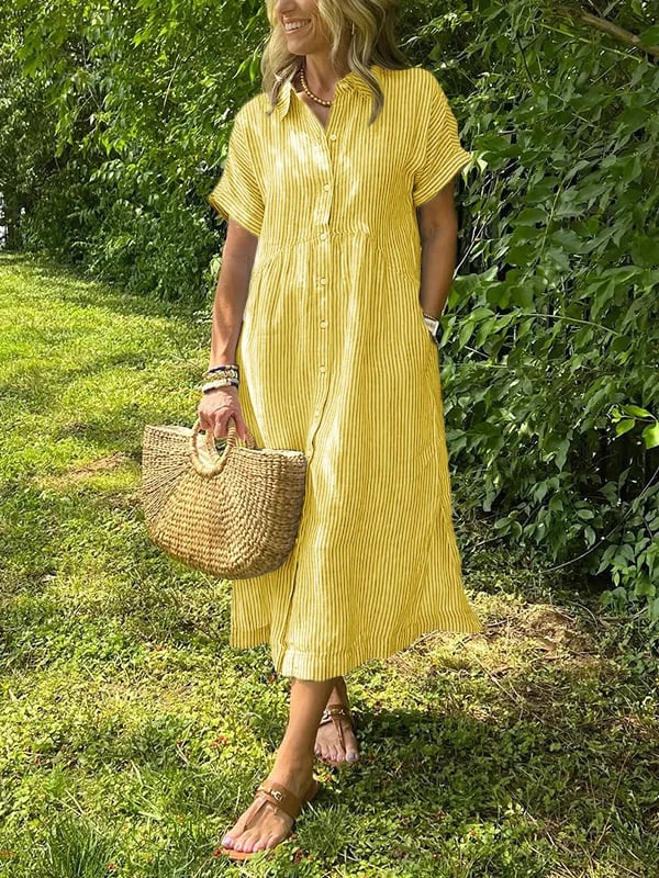 Nina – Breezy Summer Dress with a Beachy Look