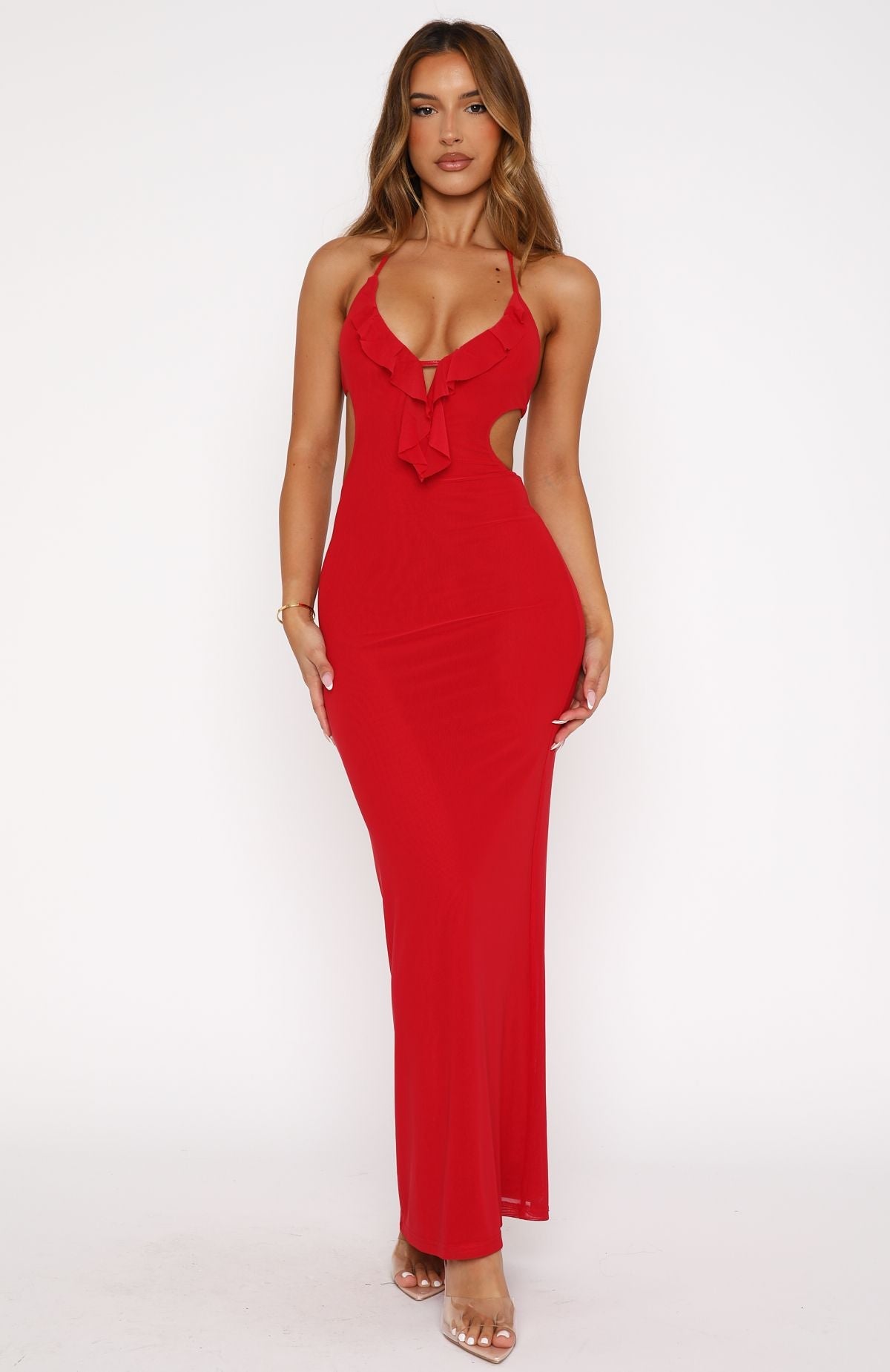 Zerina | Ruffle Maxi Dress