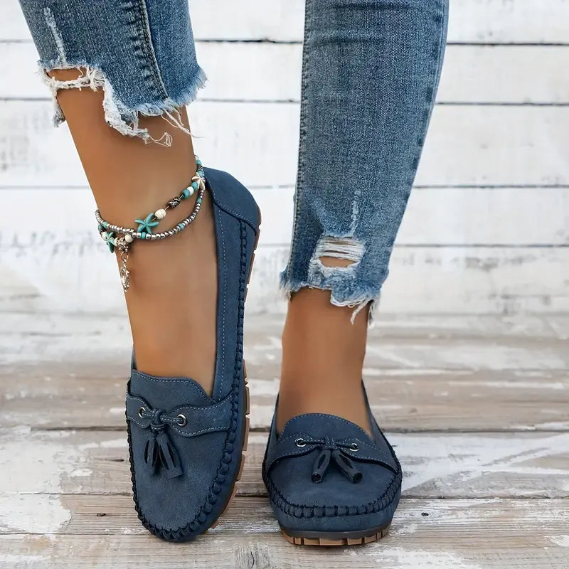 Nora – Soft Suede Comfort Loafers